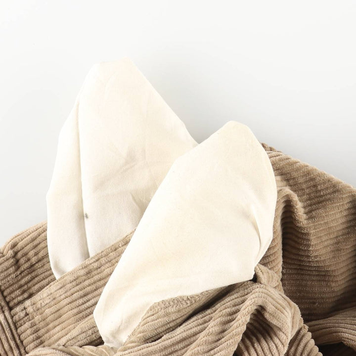 Dockers Khakis Relaxed Fit Wide-Rided Two-Pleated Corduroy Pants, Men's Size 33 cotton Beige type Vintage Second Hand