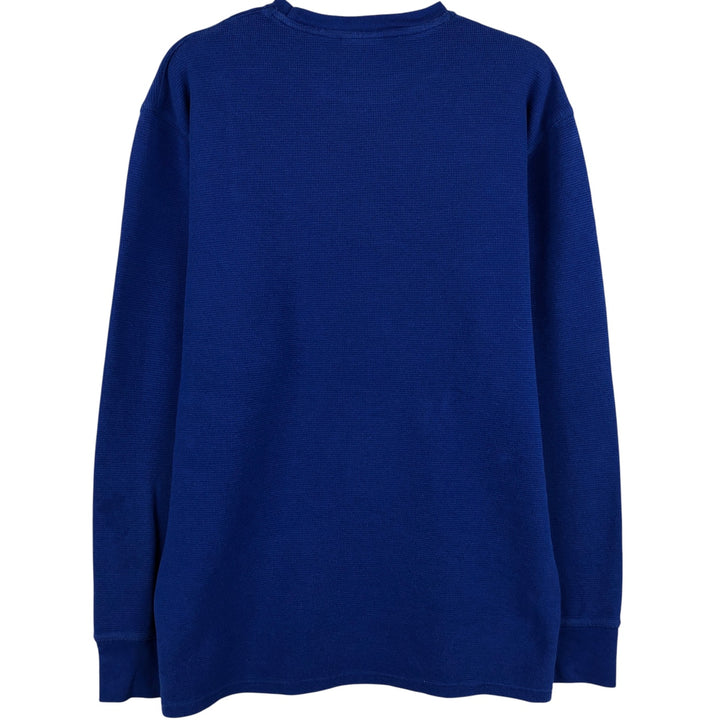 Ralph Lauren POLO RALPH LAUREN SLEEPWEAR Thermal Long T-Shirt, Men's XL cotton blue type Vintage Second Hand