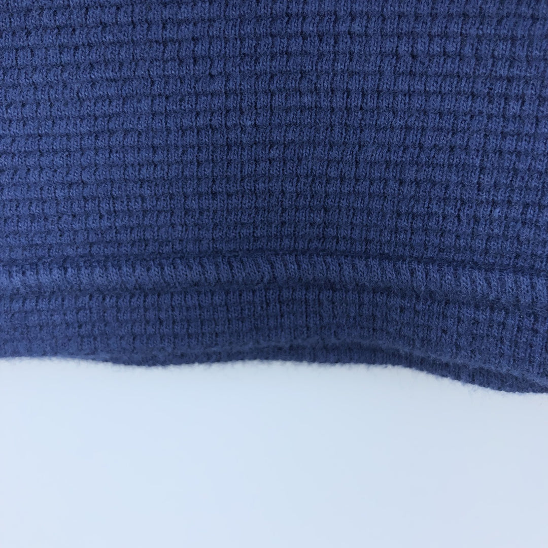 Ralph Lauren POLO RALPH LAUREN Thermal Long T-Shirt Men's Size L cotton navy blue type Vintage Second Hand