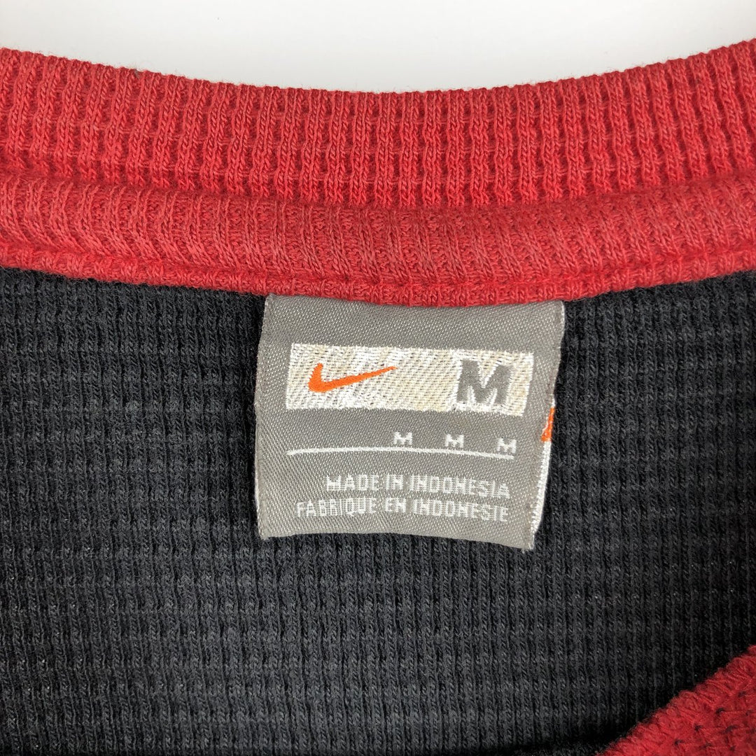 2000'S Nike Premier League Manchester United Thermal Long Sleeve T-Shirt, Men's Size Medium cotton black type Vintage Second Hand