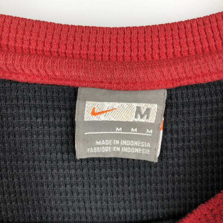 2000'S Nike Premier League Manchester United Thermal Long Sleeve T-Shirt, Men's Size Medium cotton black type Vintage Second Hand