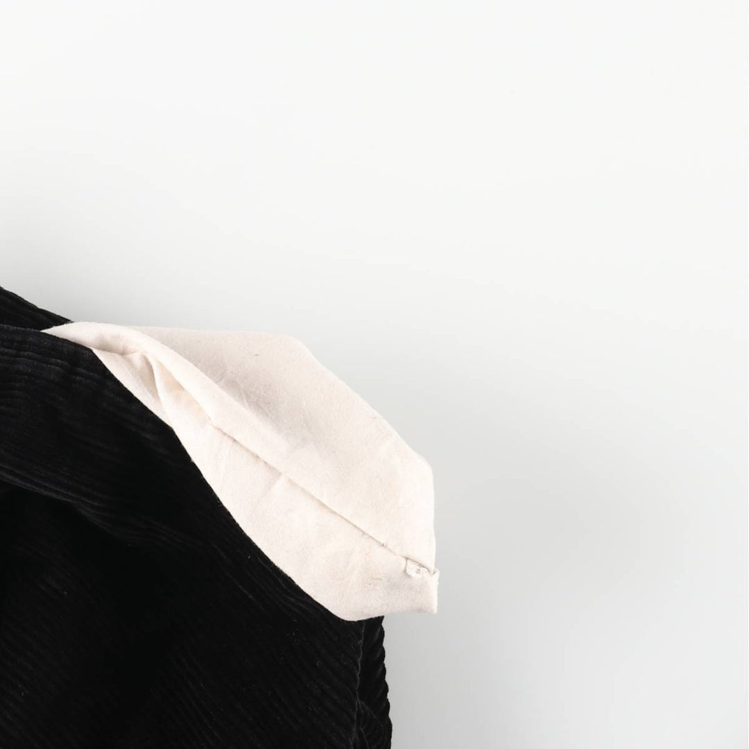 Charter Club CLUB ROOM Two-pleat Wide-Rib Corduroy Pants, Men's, Size W32 cotton black type Vintage Second Hand