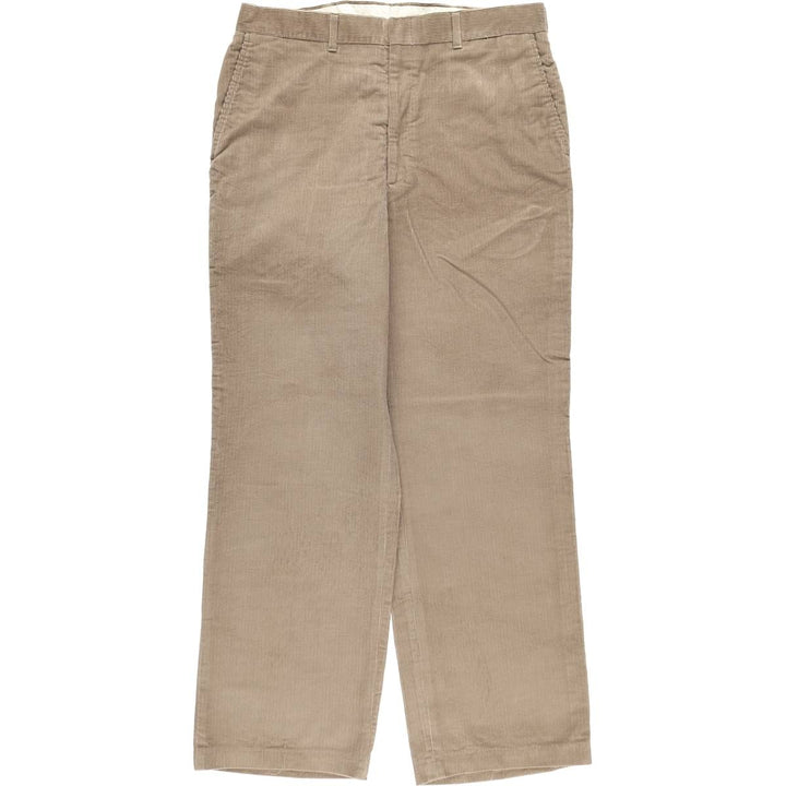 Haggar Corduroy Pants for Men, W34 cotton brown type Vintage Second Hand