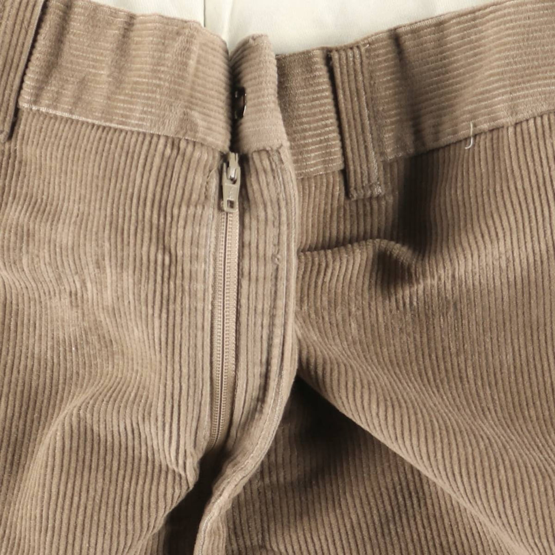 Haggar Corduroy Pants for Men, W34 cotton brown type Vintage Second Hand