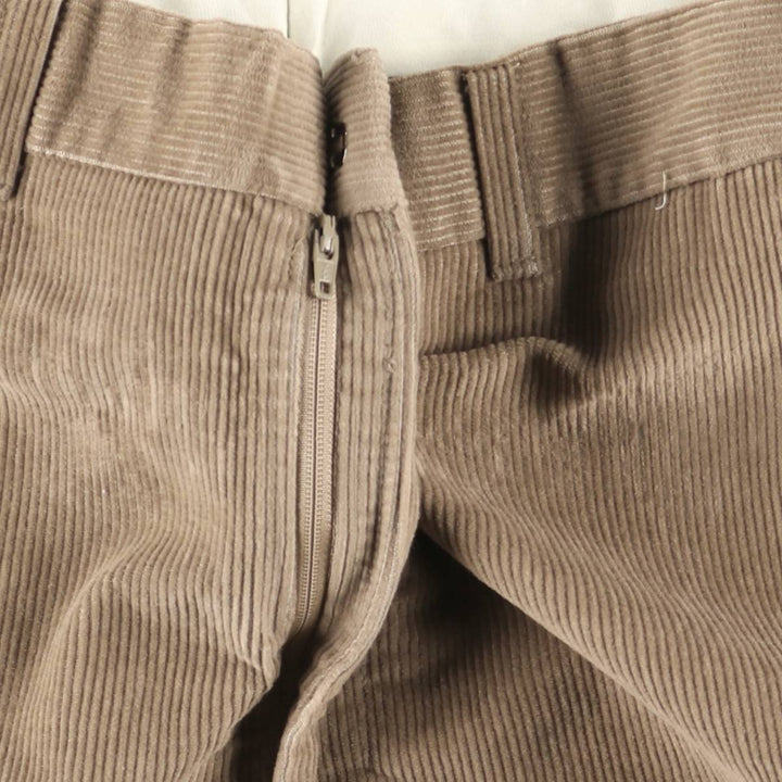 Haggar Corduroy Pants for Men, W34 cotton brown type Vintage Second Hand