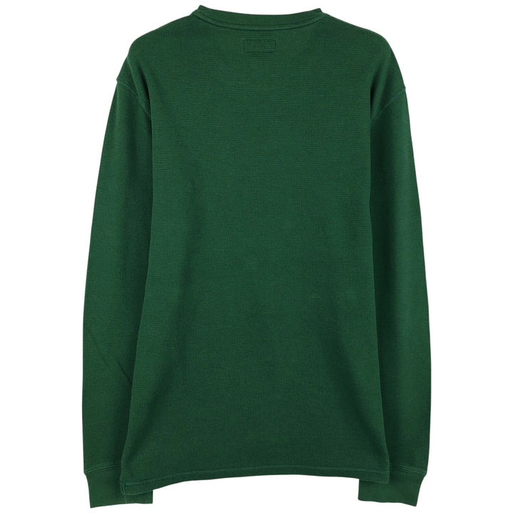 Ralph Lauren POLO RALPH LAUREN Thermal Long T-Shirt Men's Size L unclear green type Vintage Second Hand