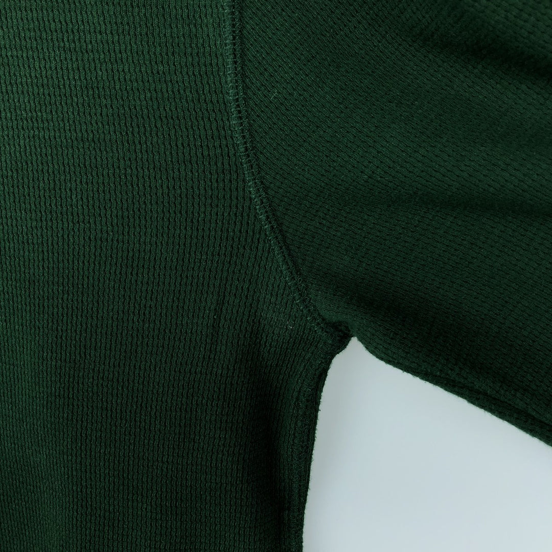 Ralph Lauren POLO RALPH LAUREN Thermal Long T-Shirt Men's Size L unclear green type Vintage Second Hand