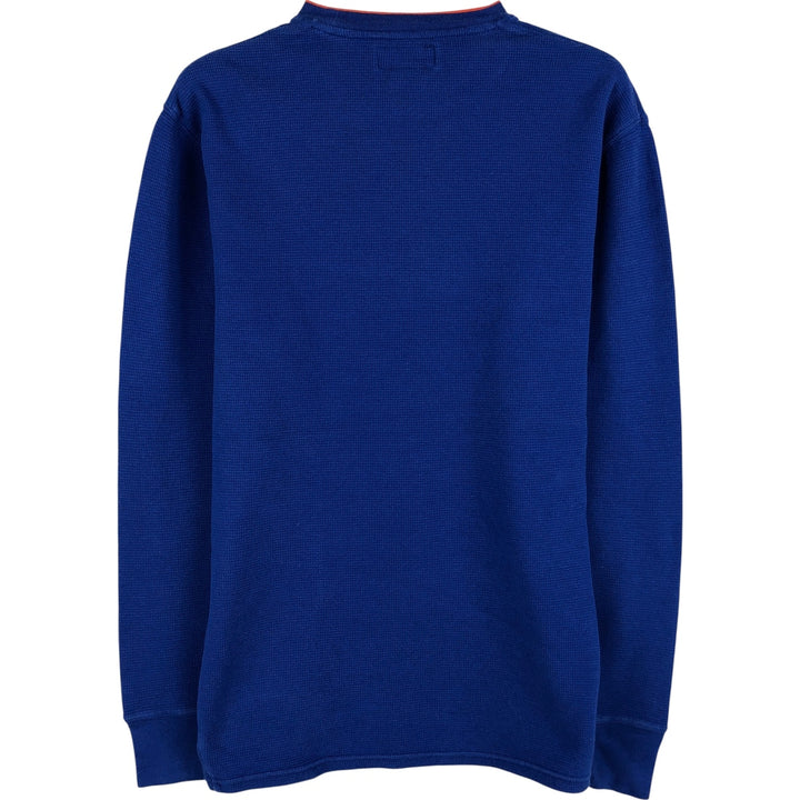 Ralph Lauren POLO RALPH LAUREN Thermal Long T-Shirt, Men's Size M cotton blue type Vintage Second Hand