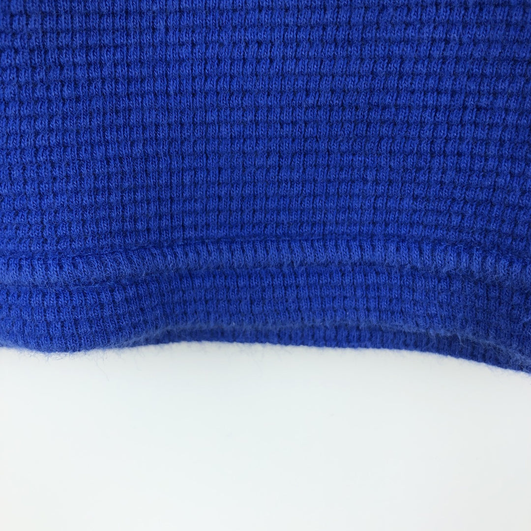 Ralph Lauren POLO RALPH LAUREN Thermal Long T-Shirt, Men's Size M cotton blue type Vintage Second Hand