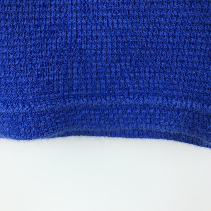 Ralph Lauren POLO RALPH LAUREN Thermal Long T-Shirt, Men's Size M cotton blue type Vintage Second Hand