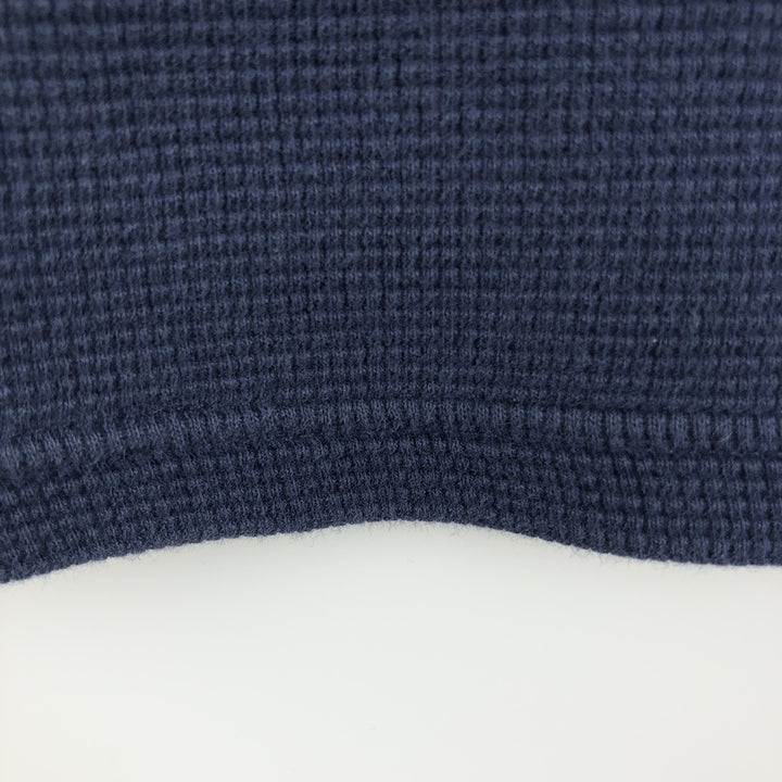 Ralph Lauren POLO RALPH LAUREN SLEEPWEAR Thermal Long T-Shirt, Men's Size Medium cotton navy blue type Vintage Second Hand