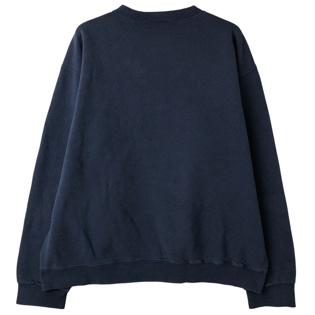 00'S Nike One Point Logo Sweatshirt Trainer Men's XL cotton navy blue type Vintage Second Hand