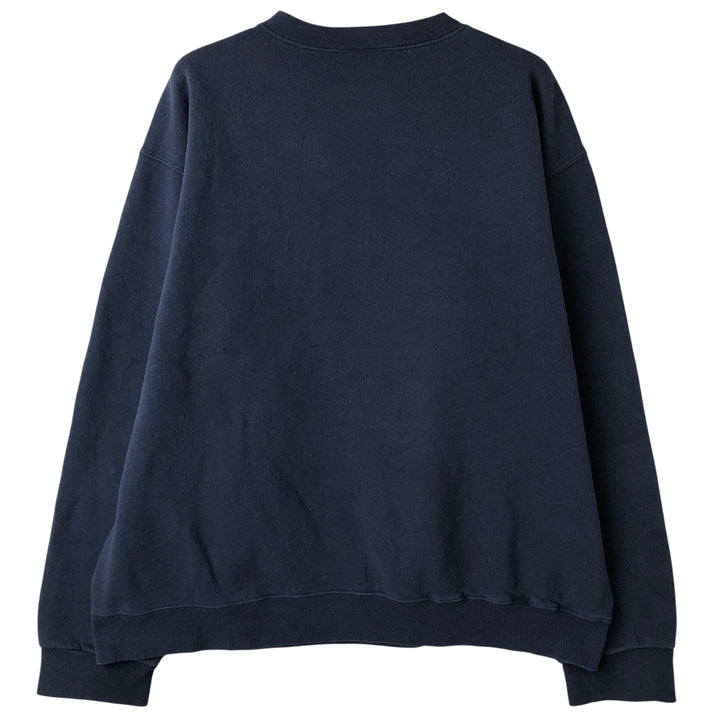 00'S Nike One Point Logo Sweatshirt Trainer Men's XL cotton navy blue type Vintage Second Hand