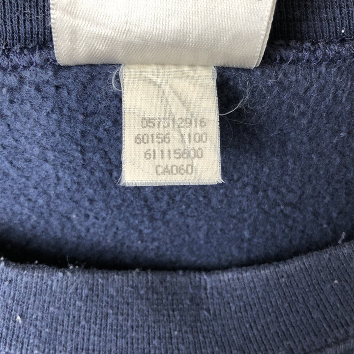 00'S Nike One Point Logo Sweatshirt Trainer Men's XL cotton navy blue type Vintage Second Hand
