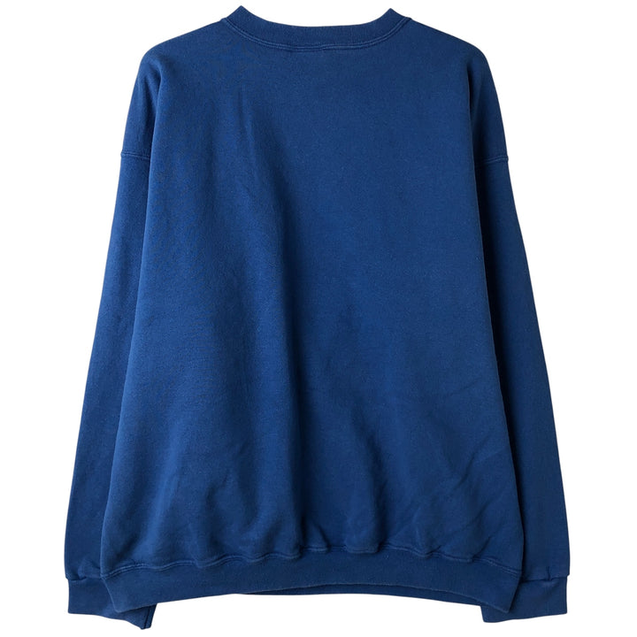 90'S Nike One-Point Logo Sweatshirt, Men's Size L cotton blue type Vintage Second Hand