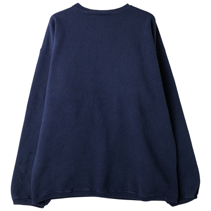 Vintage 90'S Adidas One-Point Logo Sweatshirt, Made in USA, Men's Size L cotton navy blue type Vintage Second Hand