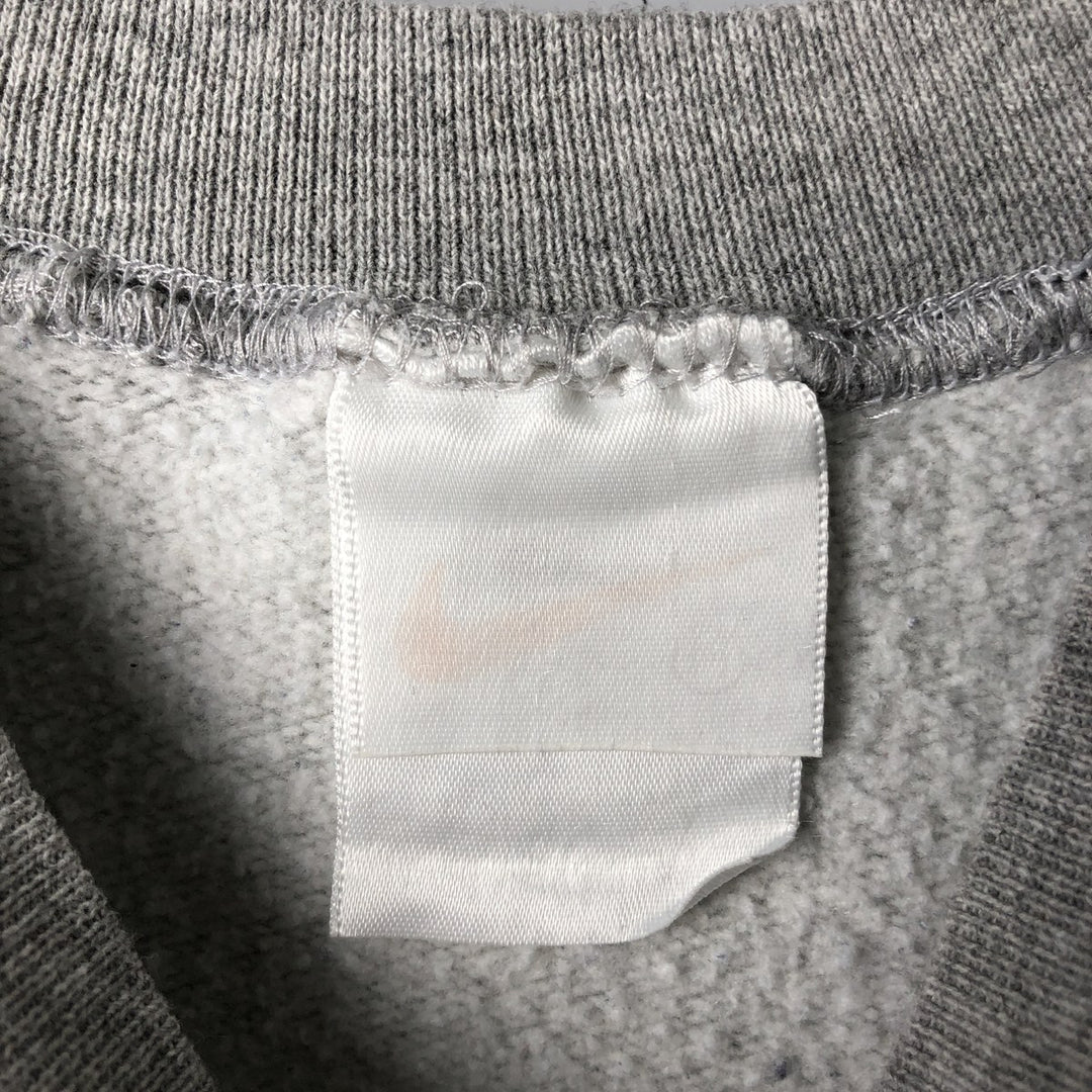 Nike One Point Logo Sweatshirt, Trainer, Men's M Size unclear gray type Vintage Second Hand