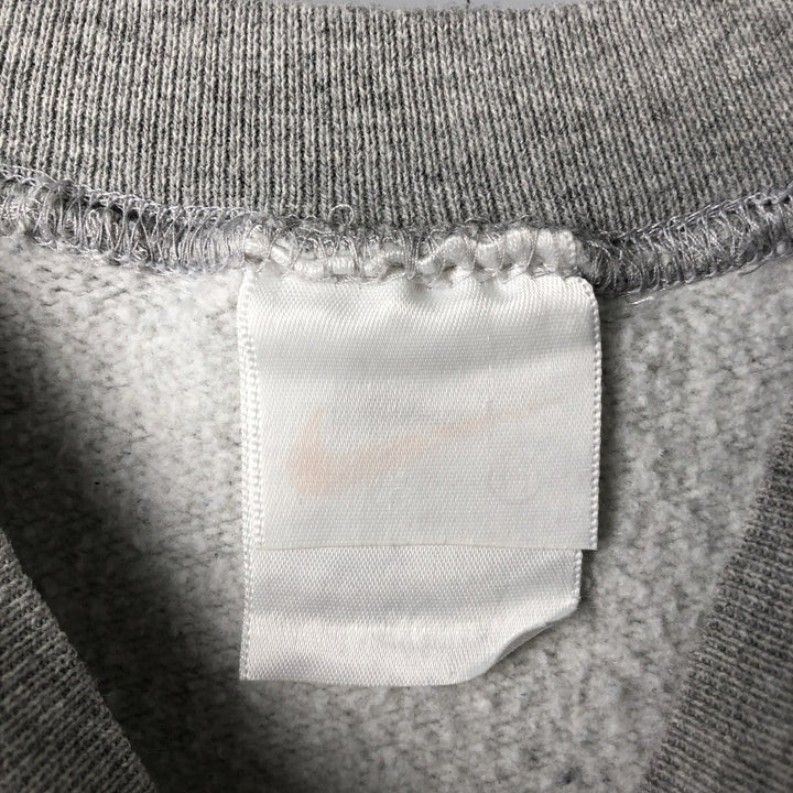 Nike One Point Logo Sweatshirt, Trainer, Men's M Size unclear gray type Vintage Second Hand