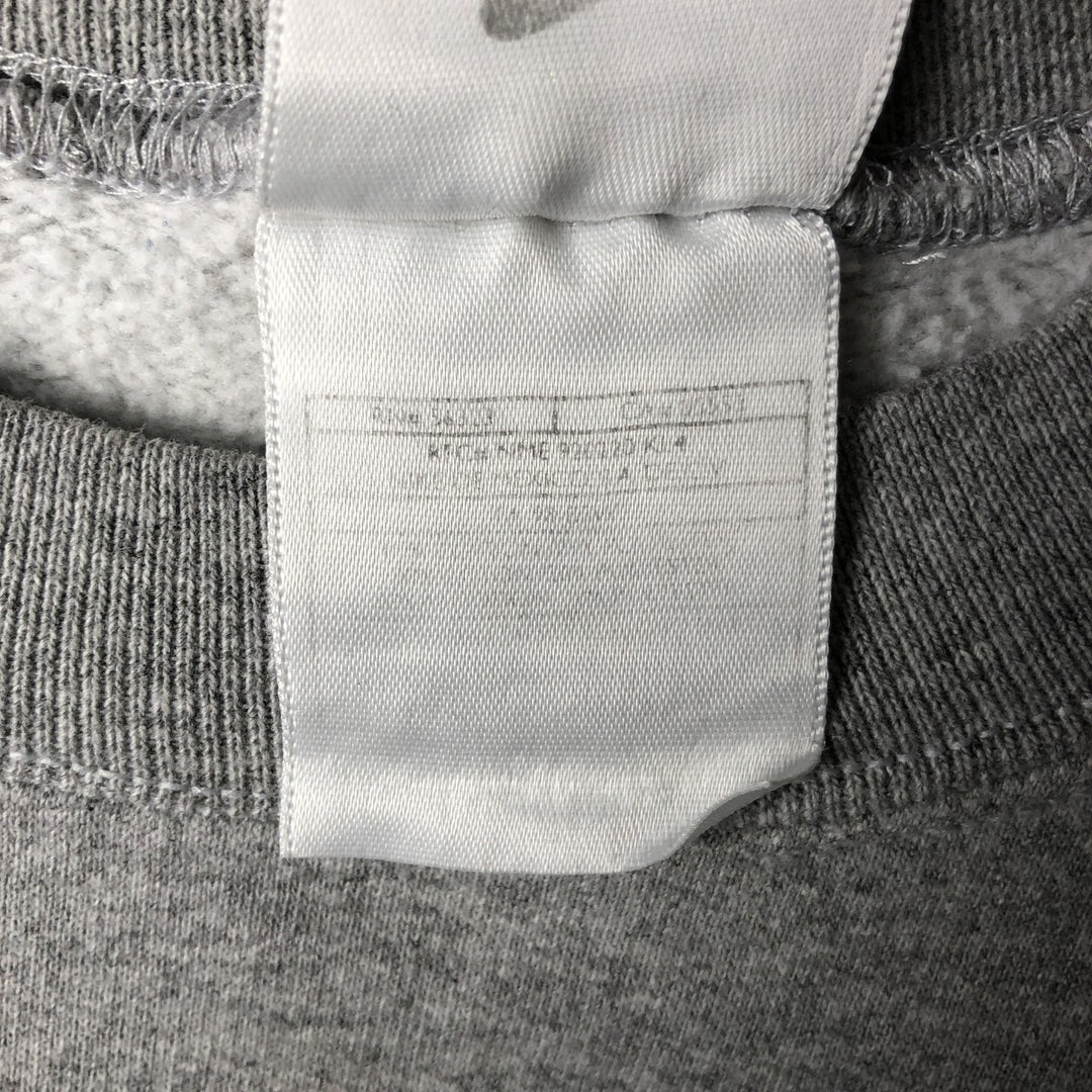 Nike One Point Logo Sweatshirt, Trainer, Men's M Size unclear gray type Vintage Second Hand