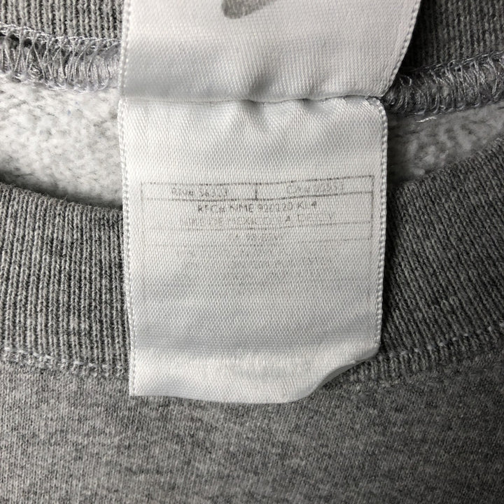 Nike One Point Logo Sweatshirt, Trainer, Men's M Size unclear gray type Vintage Second Hand