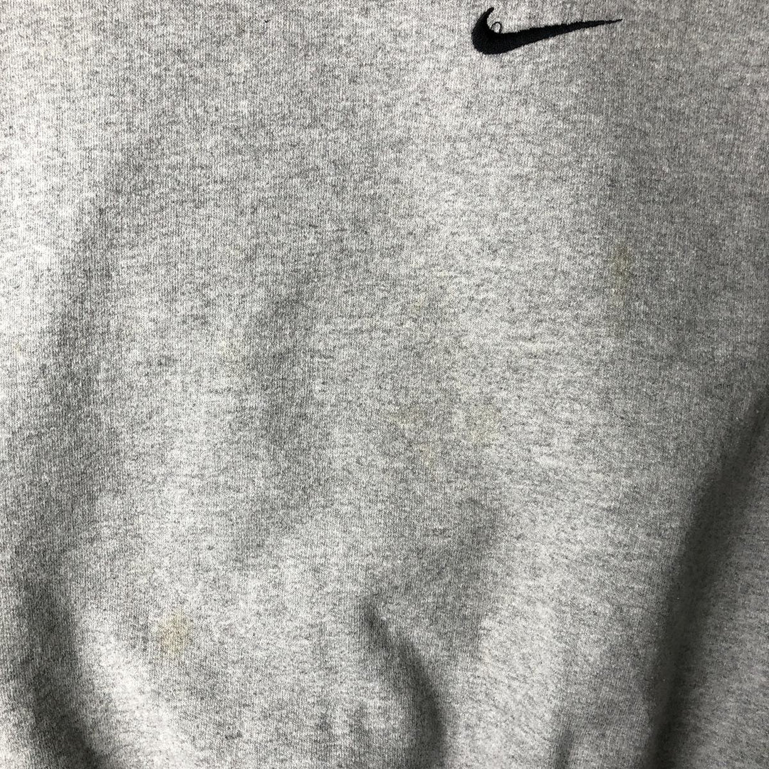Nike One Point Logo Sweatshirt, Trainer, Men's M Size unclear gray type Vintage Second Hand