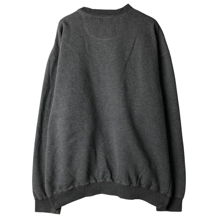 Reebok One-Point Logo Sweatshirt, Men's XL cotton gray type Vintage Second Hand