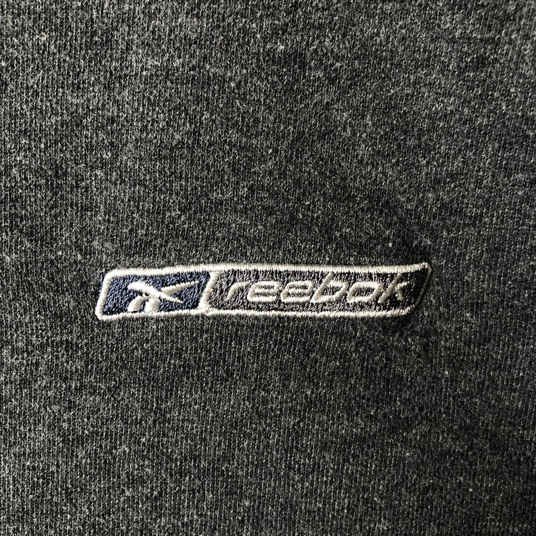 Reebok One-Point Logo Sweatshirt, Men's XL cotton gray type Vintage Second Hand