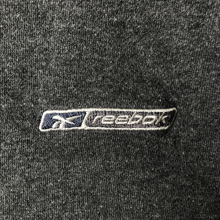 Reebok One-Point Logo Sweatshirt, Men's XL cotton gray type Vintage Second Hand