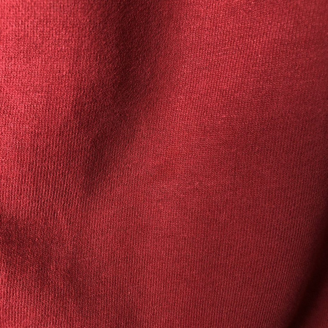 Reebok One-Point Logo Sweatshirt, Men's Size M cotton Red type red-purple Vintage Second Hand