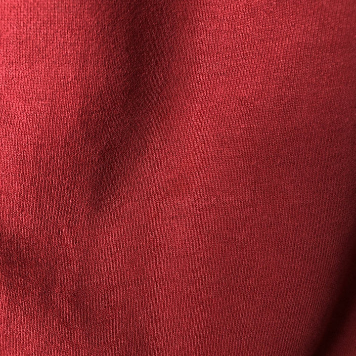 Reebok One-Point Logo Sweatshirt, Men's Size M cotton Red type red-purple Vintage Second Hand