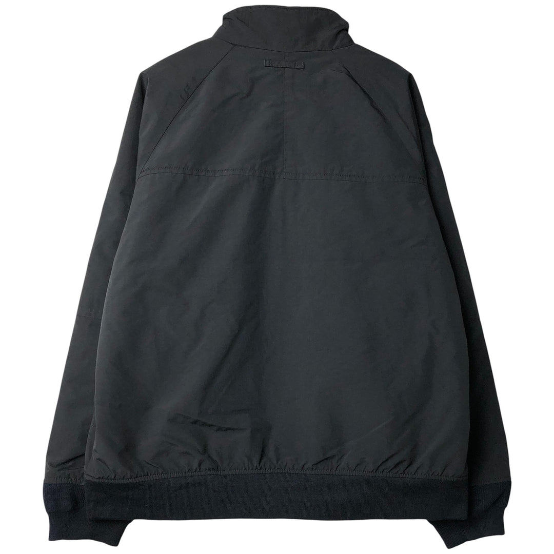 LANDS' END nylon jacket, men's size M Nylon black type Vintage Second Hand