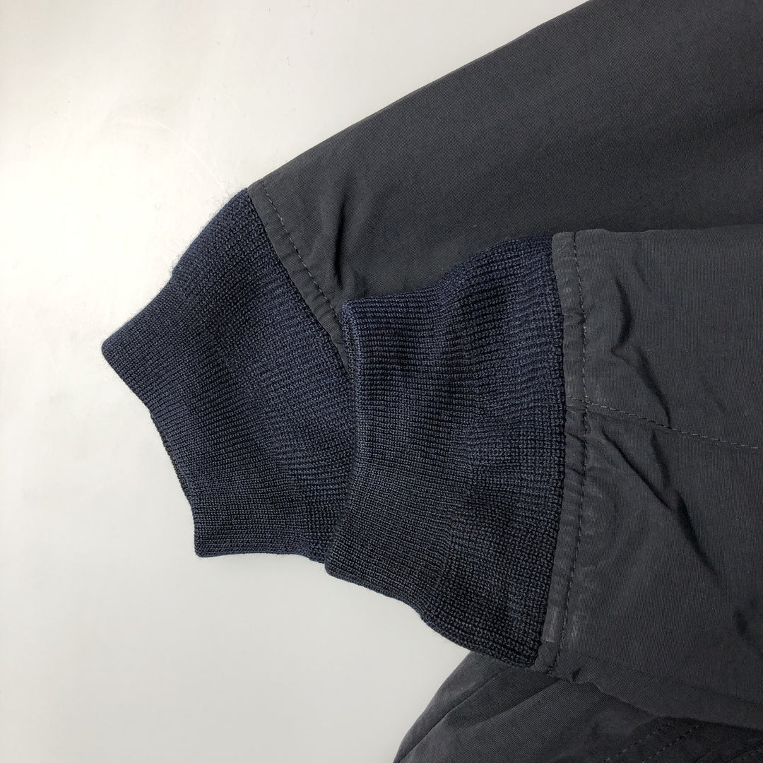 LANDS' END nylon jacket, men's size M Nylon black type Vintage Second Hand