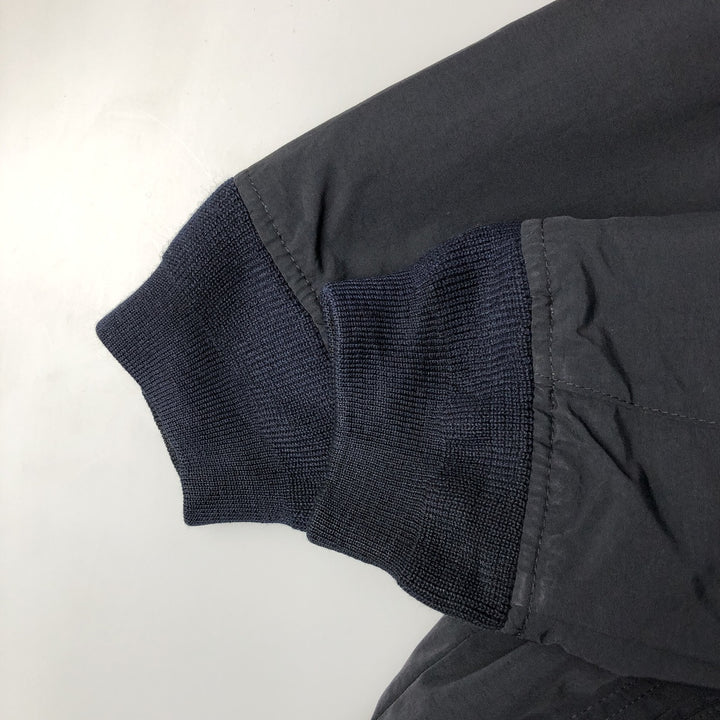 LANDS' END nylon jacket, men's size M Nylon black type Vintage Second Hand