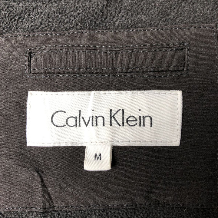 2000'S Calvin Klein Softshell Jacket, Men's Size M polyester black type Vintage Second Hand