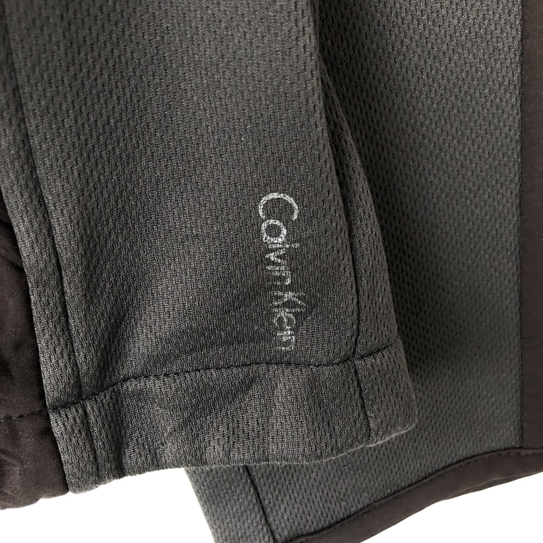 2000'S Calvin Klein Softshell Jacket, Men's Size M polyester black type Vintage Second Hand