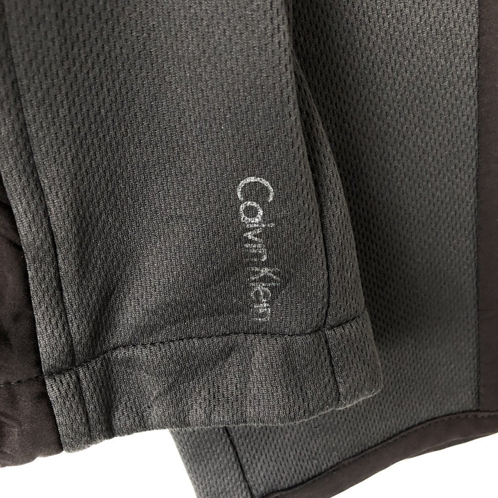 2000'S Calvin Klein Softshell Jacket, Men's Size M polyester black type Vintage Second Hand