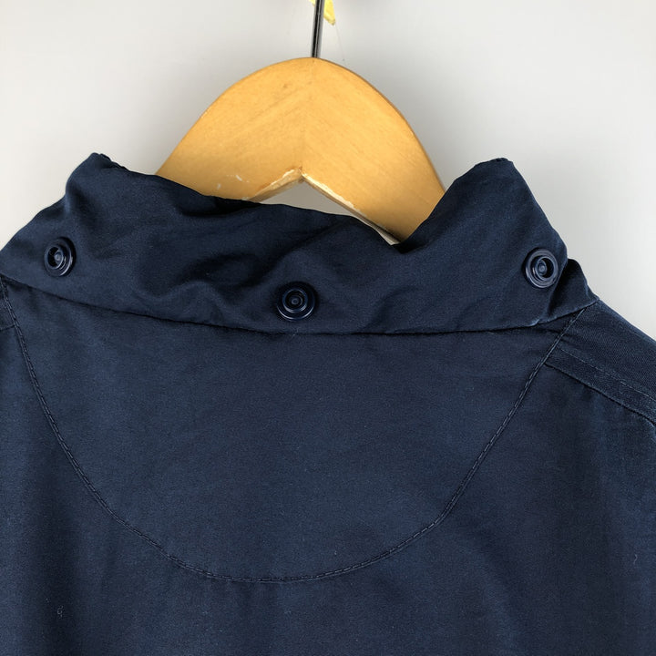 2000'S Nike Back Logo Padded Puffer Jacket, Men's Size Medium unclear navy blue type Vintage Second Hand