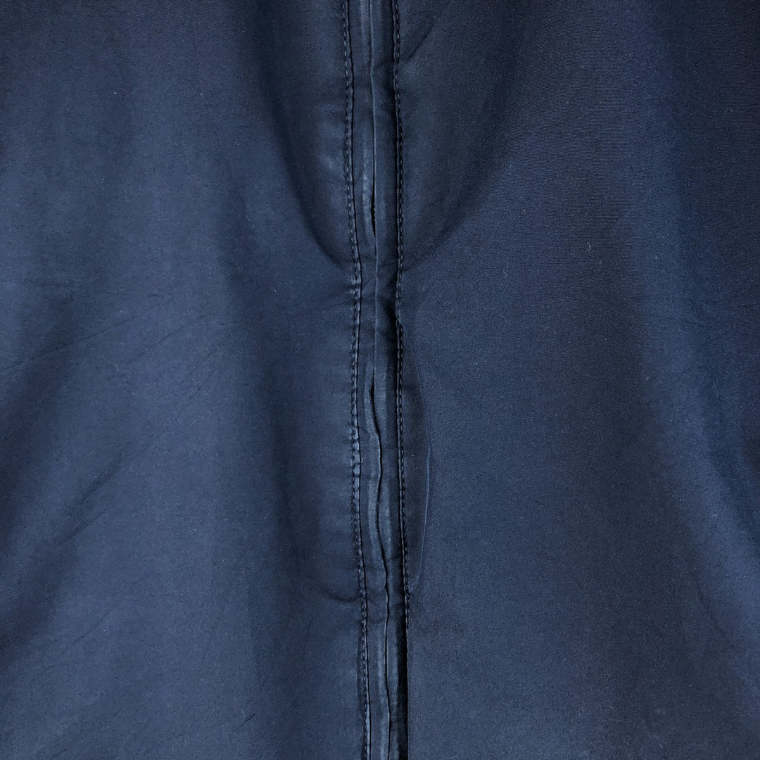 2000'S Nike Back Logo Padded Puffer Jacket, Men's Size Medium unclear navy blue type Vintage Second Hand