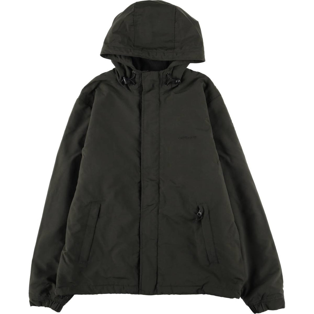 Carhartt nylon parka, men's size M Nylon Khaki type sage green Vintage Second Hand