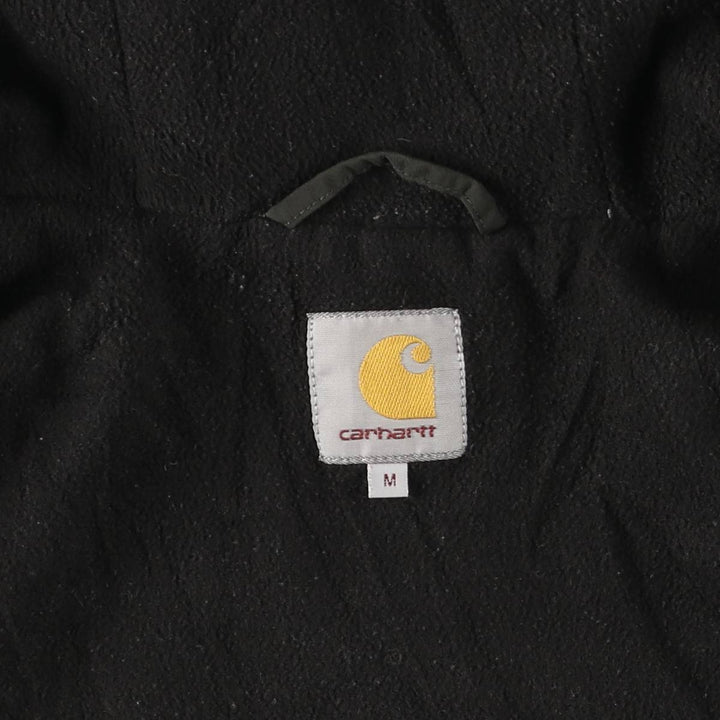 Carhartt nylon parka, men's size M Nylon Khaki type sage green Vintage Second Hand