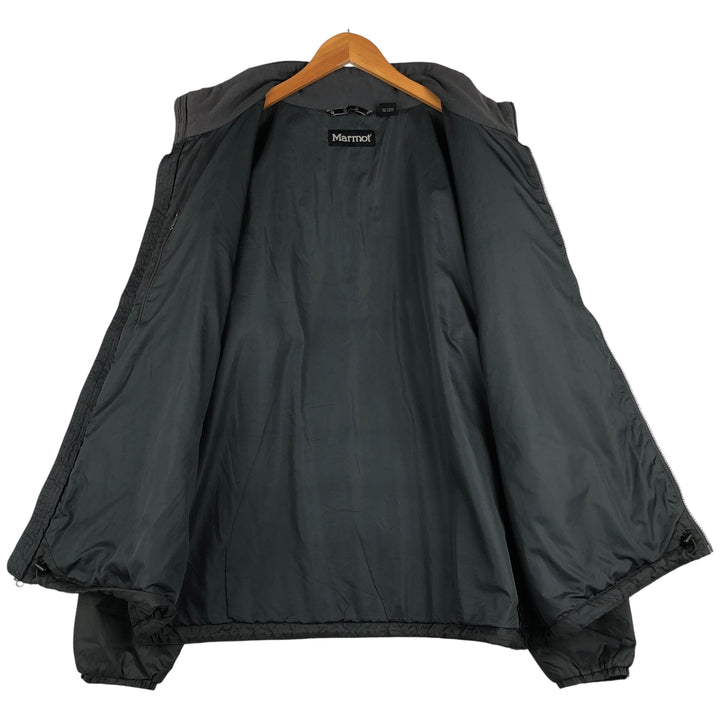 2000'S Marmot ripstop padded puffer jacket, men's XXL Nylon gray type Vintage Second Hand