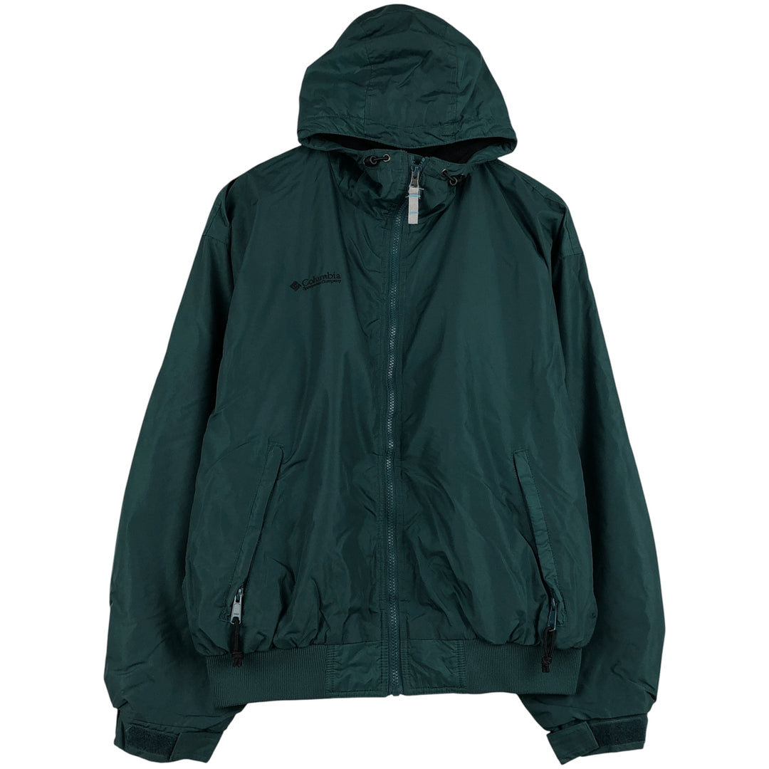 90s-00'S Vintage Columbia Padded Puffer Jacket, Men's Size Medium Nylon green type Vintage Second Hand