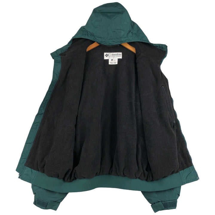 90s-00'S Vintage Columbia Padded Puffer Jacket, Men's Size Medium Nylon green type Vintage Second Hand