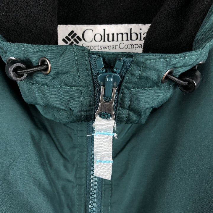 90s-00'S Vintage Columbia Padded Puffer Jacket, Men's Size Medium Nylon green type Vintage Second Hand