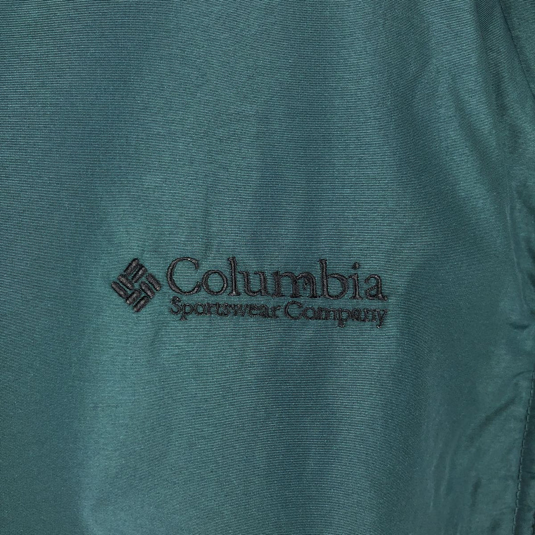 90s-00'S Vintage Columbia Padded Puffer Jacket, Men's Size Medium Nylon green type Vintage Second Hand