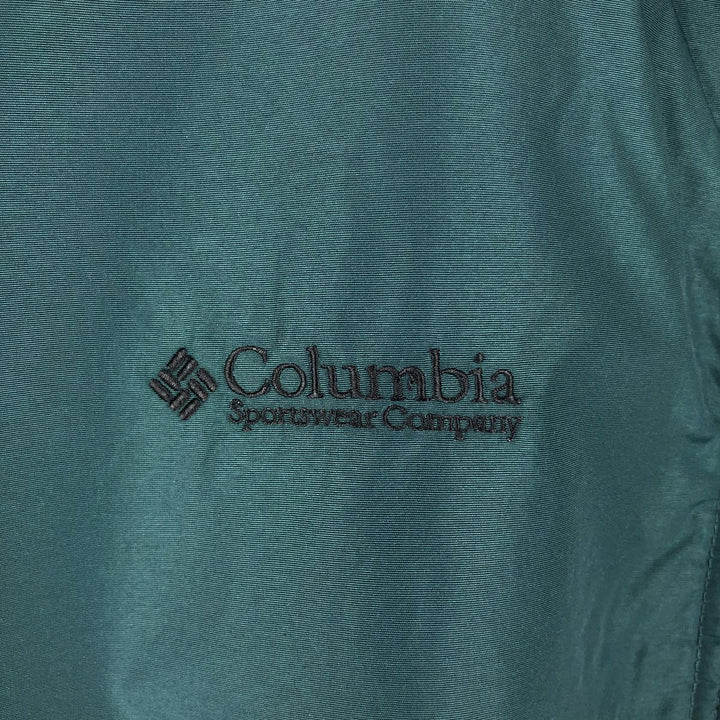 90s-00'S Vintage Columbia Padded Puffer Jacket, Men's Size Medium Nylon green type Vintage Second Hand
