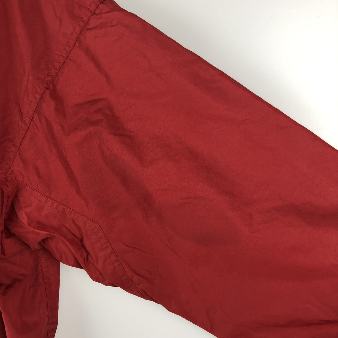 90s-00'S Columbia Men's XL Padded Puffer Jacket Nylon burgundy type Vintage Second Hand