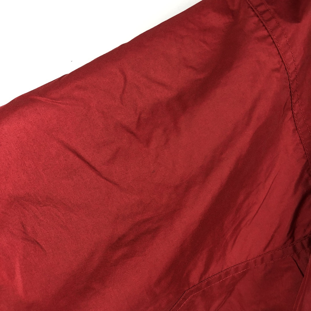90s-00'S Columbia Men's XL Padded Puffer Jacket Nylon burgundy type Vintage Second Hand