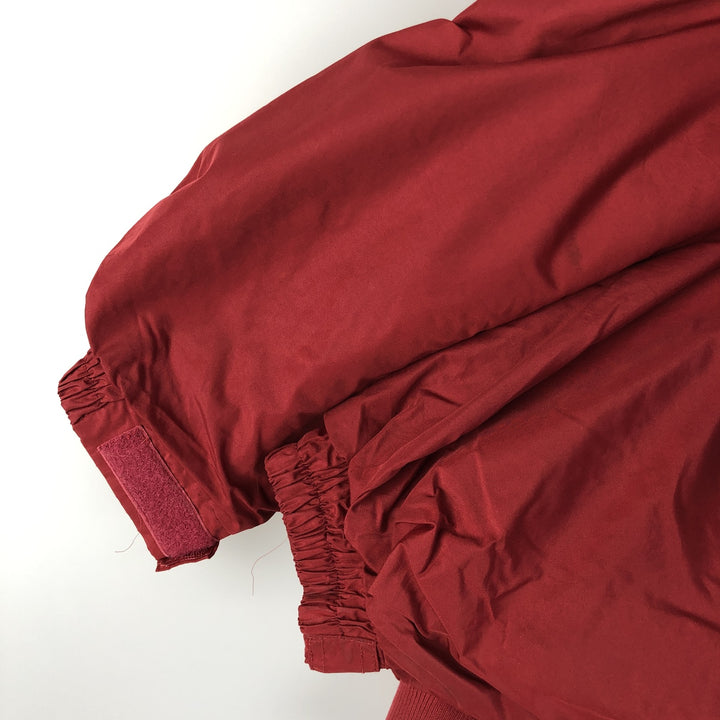 90s-00'S Columbia Men's XL Padded Puffer Jacket Nylon burgundy type Vintage Second Hand