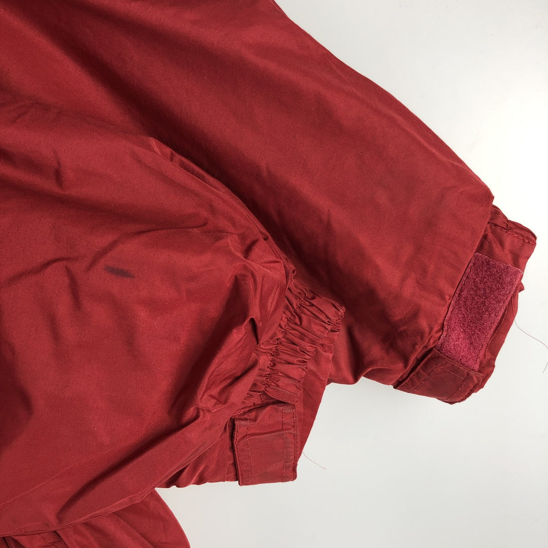 90s-00'S Columbia Men's XL Padded Puffer Jacket Nylon burgundy type Vintage Second Hand